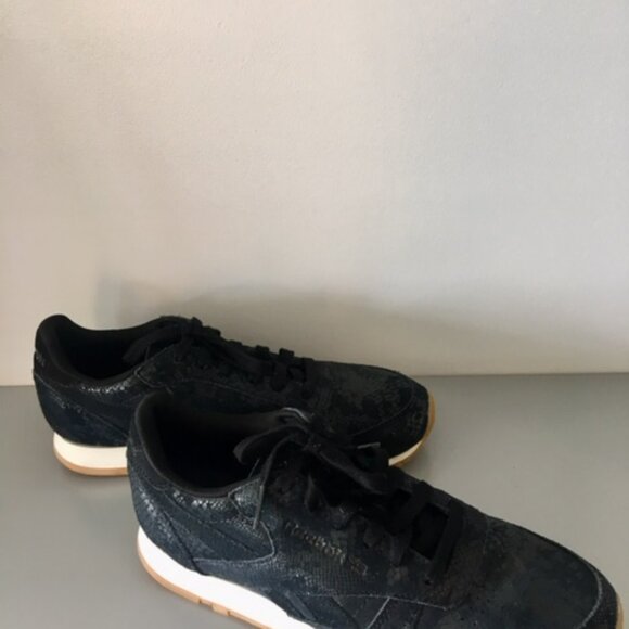 Reebok retro classic snake print suede sneaker size 8.5 - Picture 10 of 12